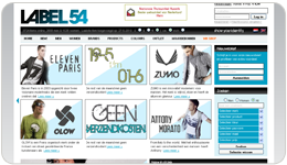 Screenshot Label54.nl