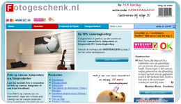 Screenshot Fotogeschenk.nl