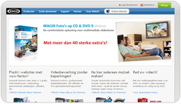 Screenshot Magix.com
