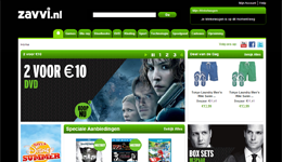 Screenshot Zavvi.nl