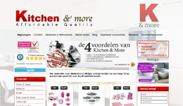 Screenshot Kitchen&More.nl