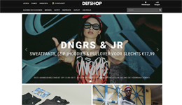 Screenshot Defshop.nl