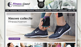 Screenshot Fitness-Geest.nl
