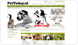 Screenshot PetToday.nl