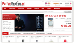 Screenshot Parfumknallers.nl