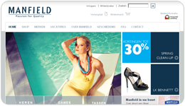 Screenshot Manfield.com