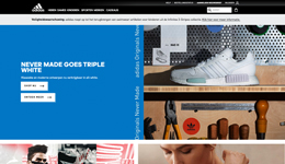 Screenshot Adidas.nl