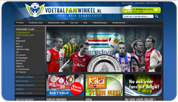 Screenshot Voetbalfanwinkel.nl