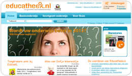Screenshot Educatheek.nl