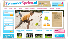 Screenshot SlimmerSpelen.nl