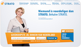 Screenshot Strato.nl